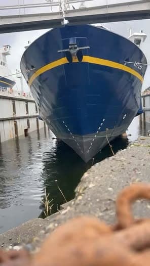 M/V Lituya refloated after routine maintenance, returning to service
