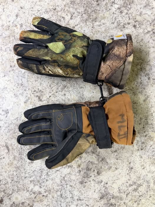 Can someone let Morgan know he left his gloves at the hotel!