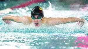 Hunter Eckert swims for Kayhi