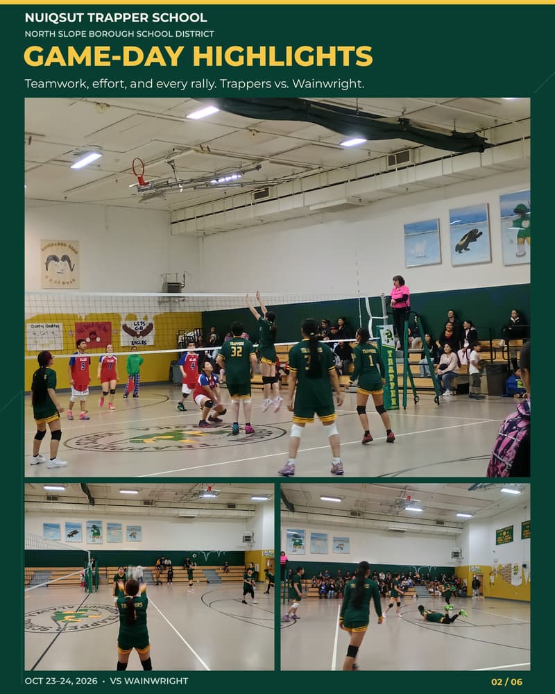 Trapper Volleyball Highlights vs. Wainwright (2/5)