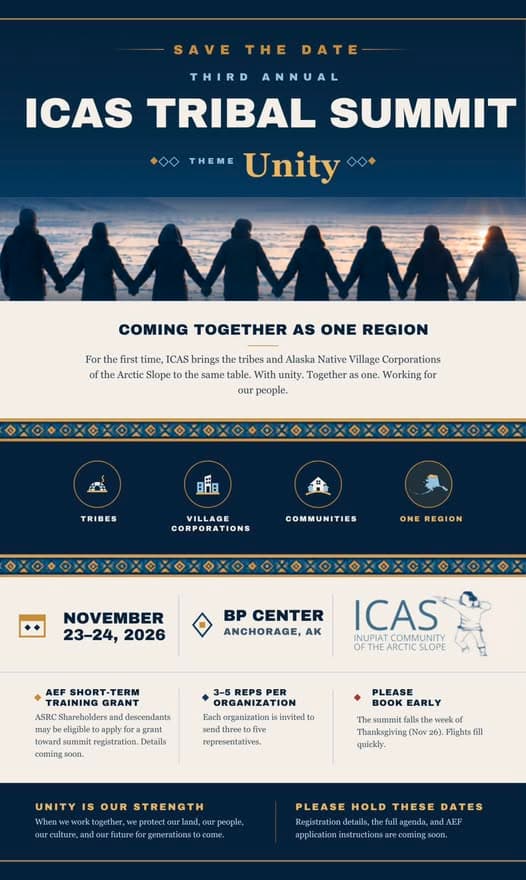 Third Annual ICAS Tribal Summit: Unity