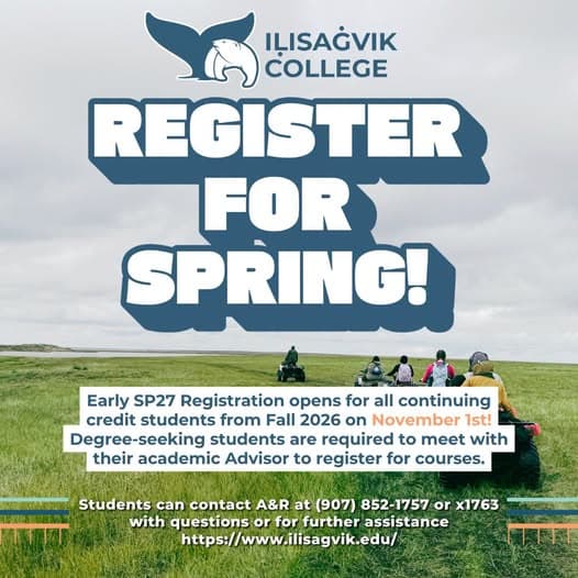 Early Spring 2027 Registration