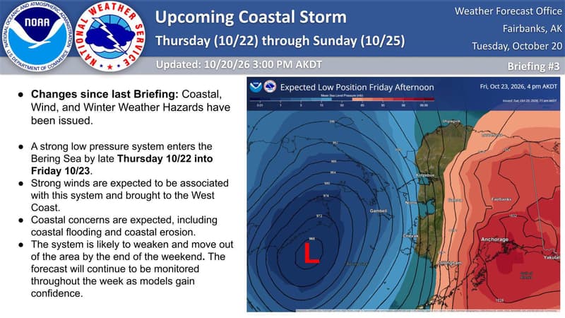 Upcoming Coastal Storm (1/3)