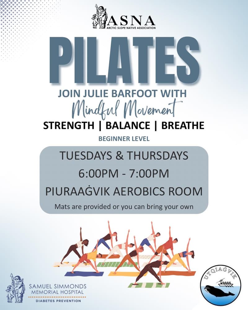 Pilates has been canceled this evening.