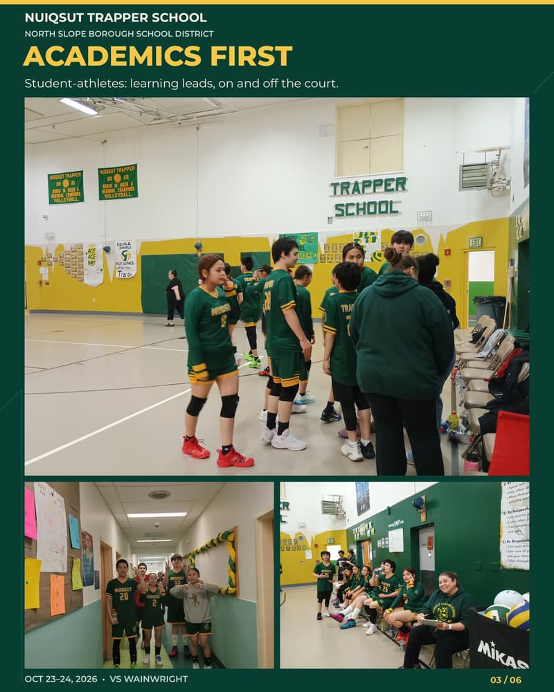 Trapper Volleyball Highlights vs. Wainwright (3/5)