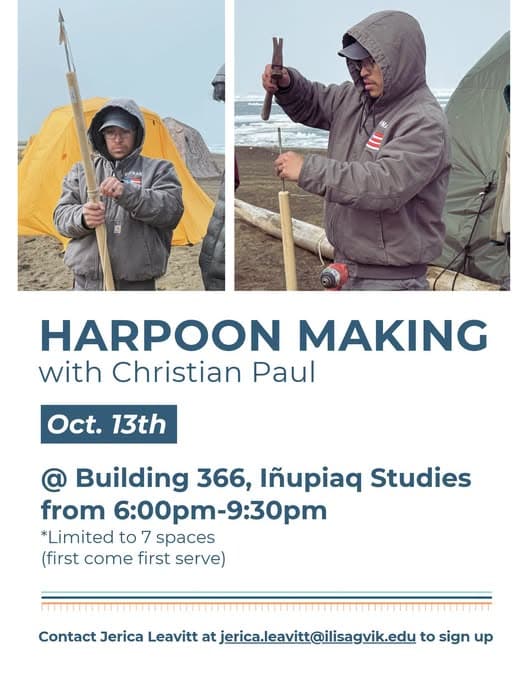 Harpoon Making with Christian Paul