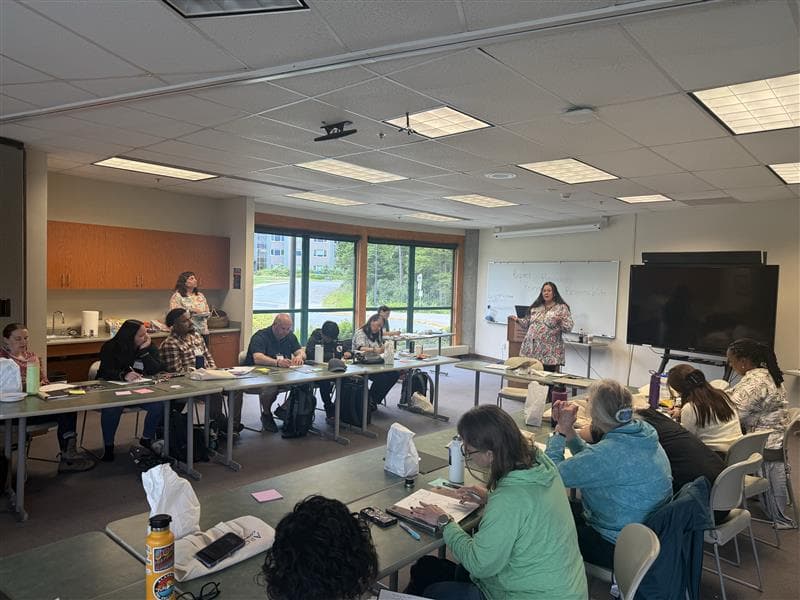 Aullaaġvik Tribal Educator Apprenticeship Program Apprentices Reach Midpoint
