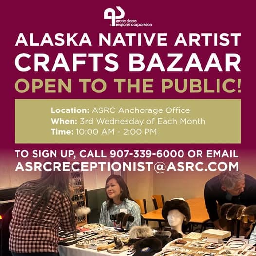 Alaska Native Artist Crafts Bazaar
