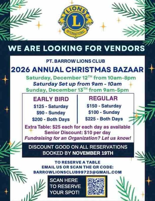 2026 Annual Christmas Bazaar