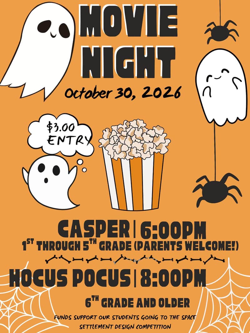 Hocus Pocus Movie Night (6th Grade and Older)