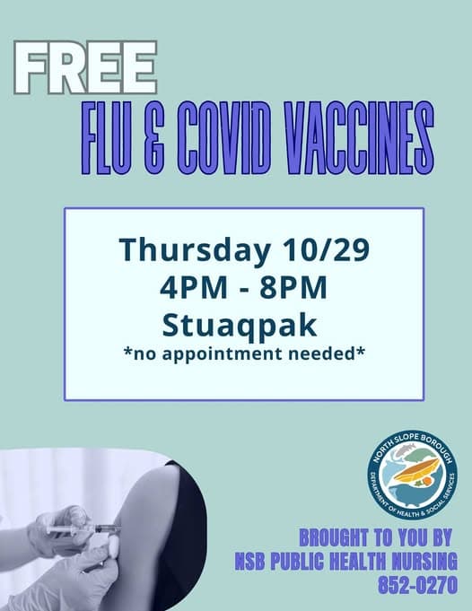 Free Flu & Covid Vaccines