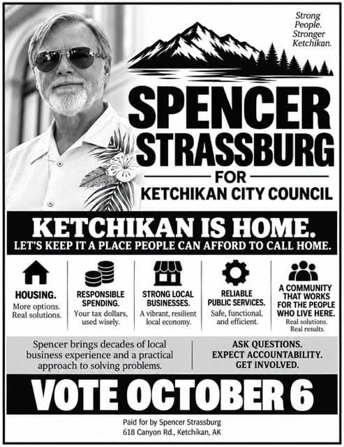 Spencer Strassburg for Ketchikan City Council