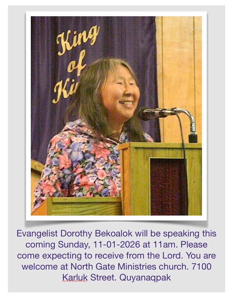 Evangelist Dorothy Bekoalok Speaking at North Gate Ministries