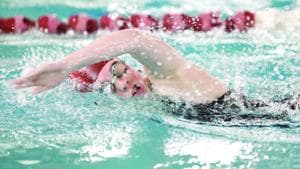 Mia Calvin Swims for Kayhi at Meet
