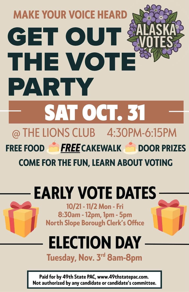 Get Out The Vote Party