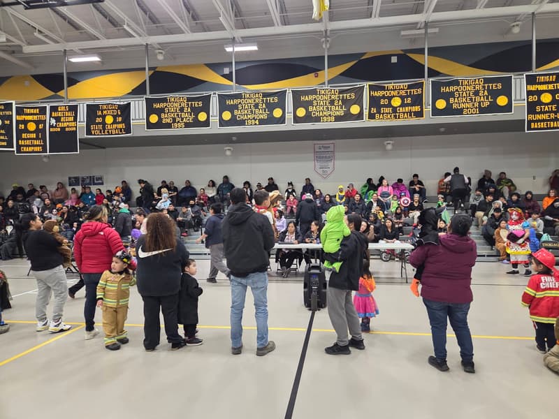 Halloween Celebration at Tikigaq School (1/5)