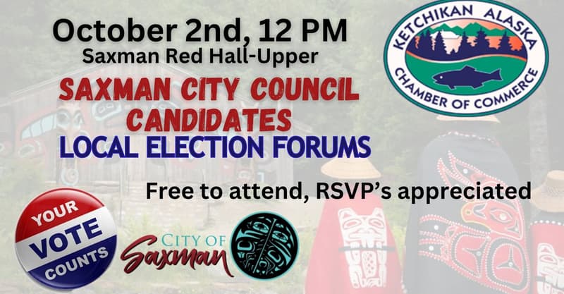 Saxman City Council Candidates Local Election Forums