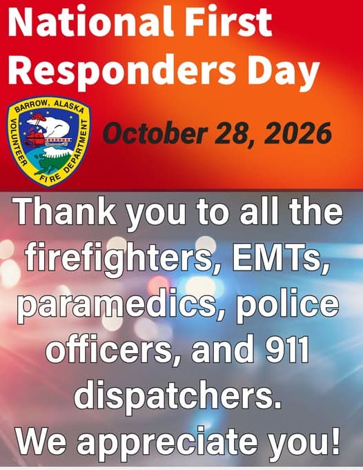 National First Responders Day Appreciation