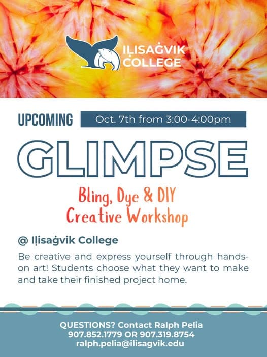 GLIMPSE Bling, Dye & DIY Creative Workshop