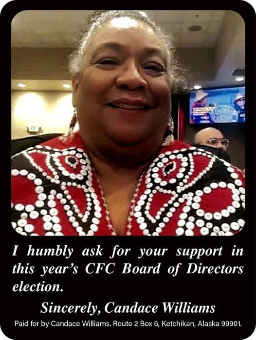 Candace Williams seeks support for CFC Board of Directors election