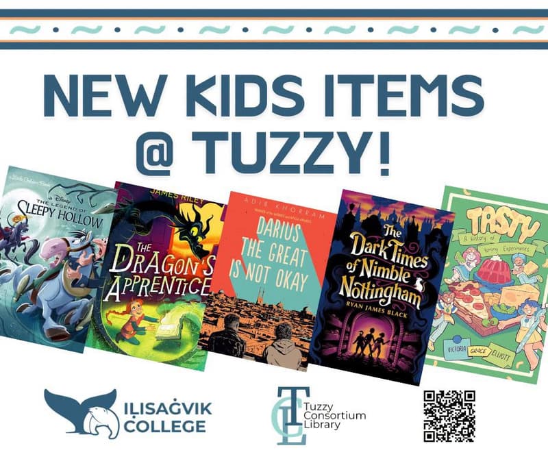 New Kids Items at Tuzzy Consortium Library