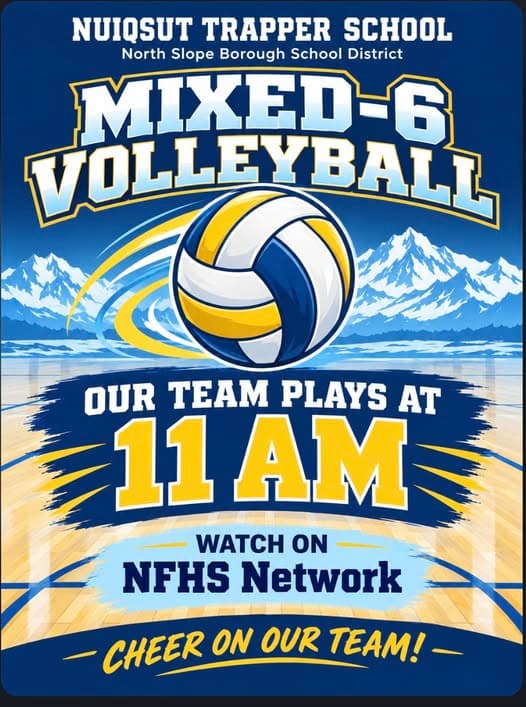 Nuiqsut Trapper School Mixed-6 Volleyball