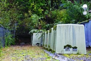 Landslide Damages KPU Ward Cove Substation