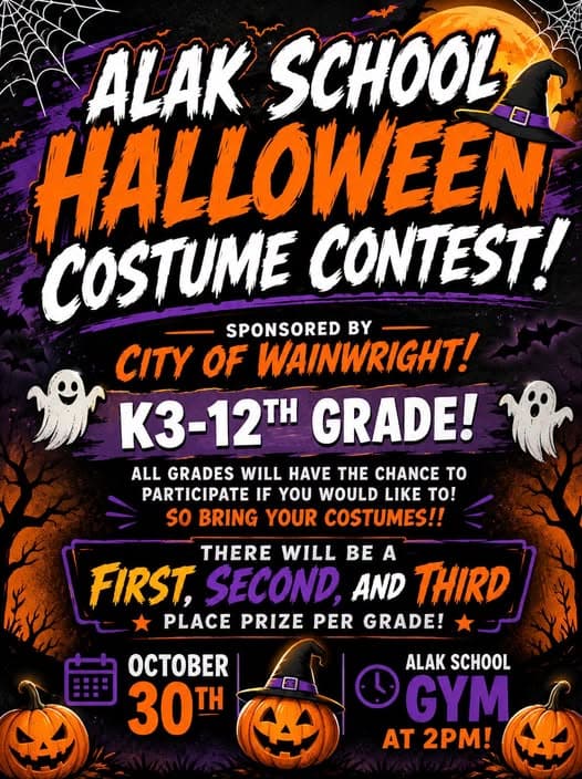 Alak School Halloween Costume Contest