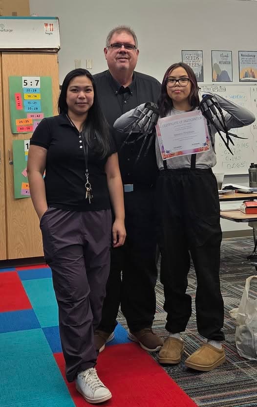 Raeann Frankson Recognized as 6th Grade Published Author