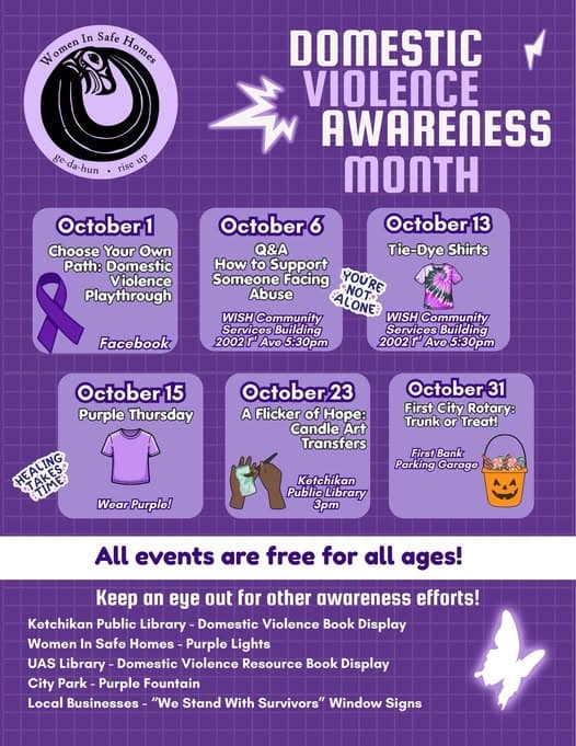 Domestic Violence Awareness Month Events