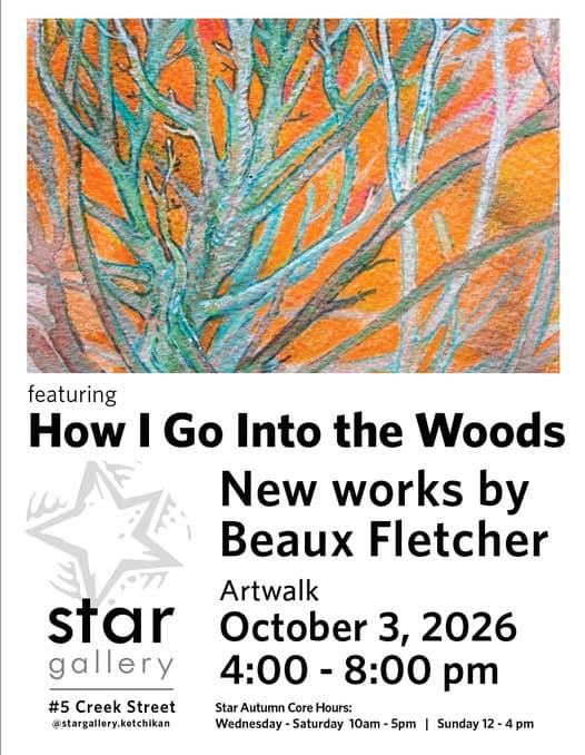 Artwalk: How I Go Into the Woods - New works by Beaux Fletcher