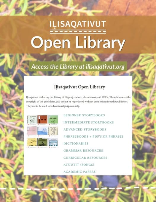 Iḷisaqativut Open Library