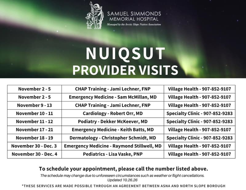 CHAP Training · Emergency Medicine — Nuiqsut