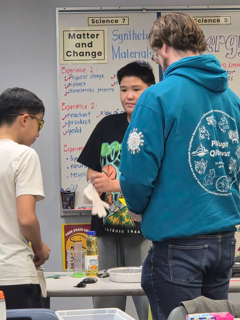 7th Grade Science Class Lab Activity (3/5)