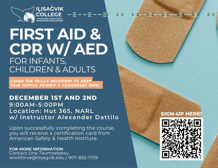 First Aid & CPR w/ AED for Infants, Children & Adults